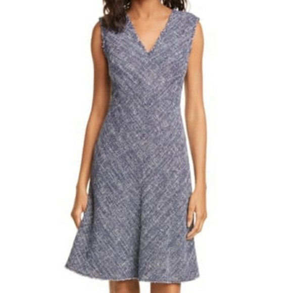 Rebecca Taylor Dresses & Skirts - Rebecca Taylor v neck sleeveless tweed dress NWT